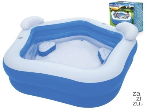 Basen dmuchany 213x206x69cm BESTWAY | 54153 Basen dmuchany 213x206x69cm BESTWAY | 54153