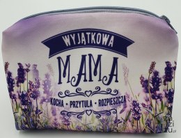 Kosmetyczka Wyjątkowa Mama lawenda