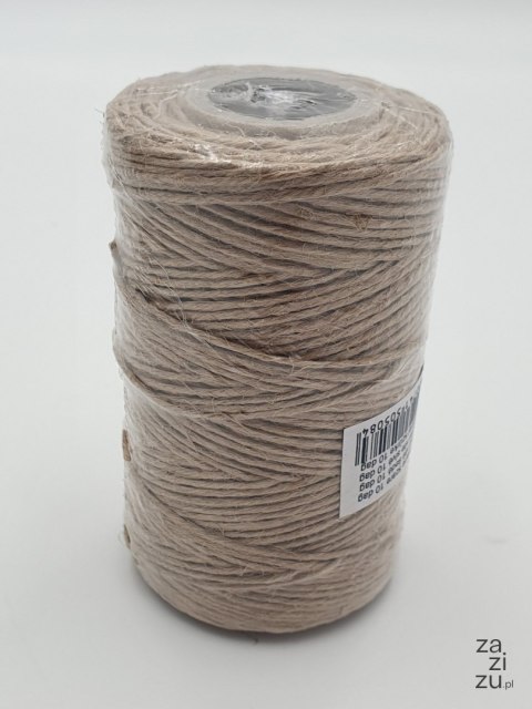 Nici 10szt lniane 10dkg szare