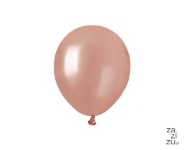 Balony metaliczne Różowo-Złote, AM50, 13 cm, 100 szt.