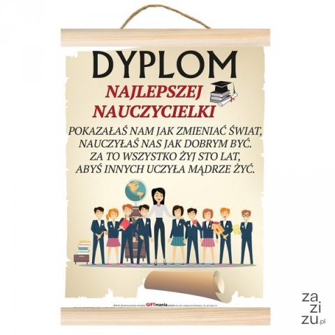 Dyplom Najlepszej Nauczycielki