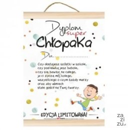 Dyplom dla Super Chłopaka 