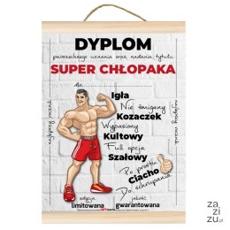 Dyplom dla Super Chłopaka 