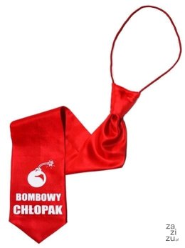 Krawat Bombowy Chłopak