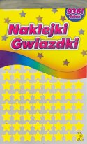 Naklejki gwiazdki album 14,5x24cm 936 szt. | NKX-6167