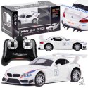 Auto sportowe sterowane radiowo BMW Z4 pilot 1:24 RC0347