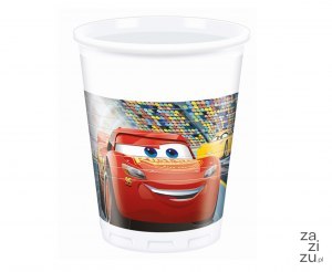 Kubeczki plastikowe Cars 3 (Disney) 200ml 8 szt. sym. 93557