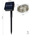 Lampki choinkowe solarne druciki 100 led multicolor | 11393