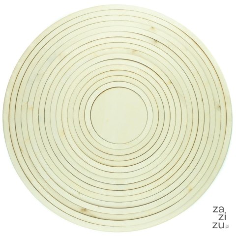 Ringi drewniane gr. 3 mm, szer. 1 cm 16 szt. | RD-5268