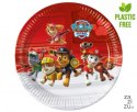 Talerzyki pap. Paw Patrol - Ready for Action 23 cm 8 szt. (plastic-free) sym. 93435