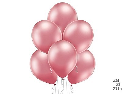 Balony 50szt. GLOSSY 12" różowe | 90-21 Balony 50szt. GLOSSY 12" różowe | 90-21