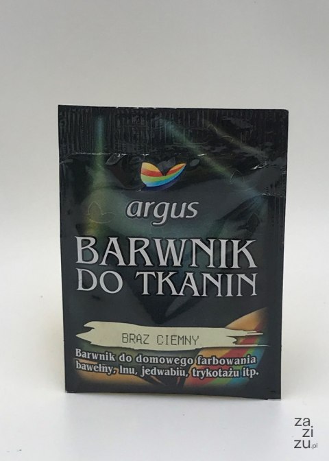 Barwnik do tkanin - do gotowania ciemny brąz