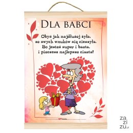 Dyplom Dla Babci - serce