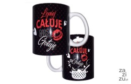 Kubek ceramiczny całuje lepiej | K153