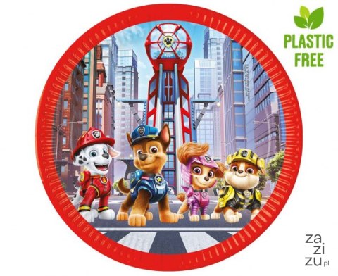 Talerzyki papierowe Paw Patrol 8szt 23cm