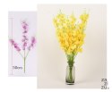 Kwiat sztuczny ORCHIDEA 10szt drobna na łodydze 3-ramienna 50 cm mix KCR-102A,B,C,D,G