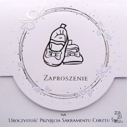 Zaproszenie na Chrzest Św. 10szt. KW LUX