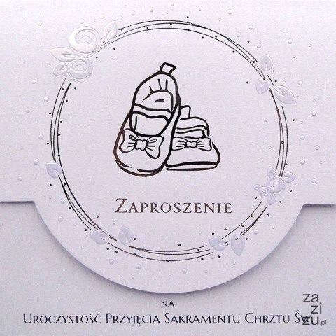 Zaproszenie na Chrzest Św. 10szt. KW LUX