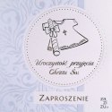 Zaproszenie na Chrzest Św. 10szt. KW LUX