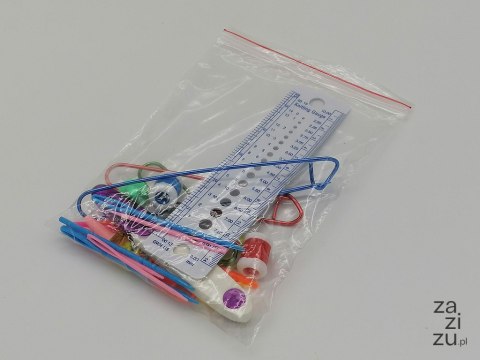 Zestaw do szydełkowania 9el. w etui Zestaw do szydełkowania 9el. w etui