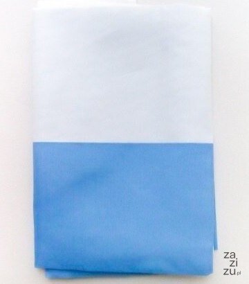 Flaga 115x70cm BIAŁO-NIEBIESKA