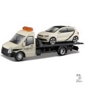 Auto laweta + VOLKSWAGEN POLO GTI BBURAGO 1:43 18-31403