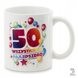 Kubek w torebce WSZYSTKIEGO NAJLEPSZEGO ''50''