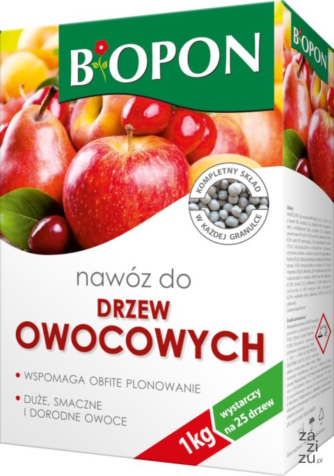 Nawóz do drzew owocowych granulat 1kg