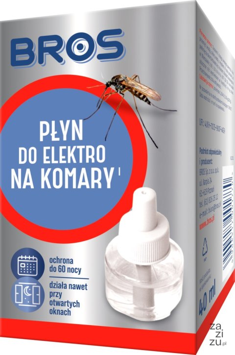 Płyn do elektrofumigatora na komary 60 nocy