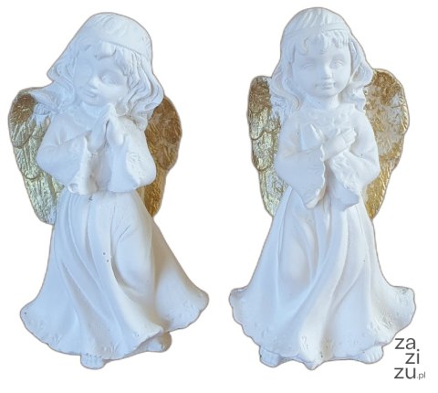Anioł gipsowy Antosia 12cm | A-47