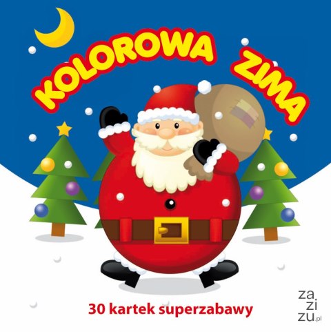 Książeczka Superzabawa Kolorowa zima