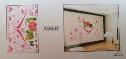 Naklejki na ścianę piankowe LOVE XS-632