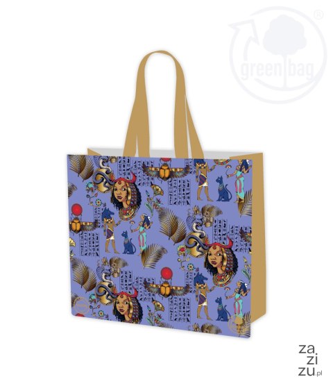 Torba na zakupy 40x35x15cm Egipskie motywy Torba na zakupy 40x35x15cm Egipskie motywy
