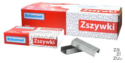 Zszywki 24/6 10 opak x 1000 szt.