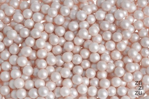 Księżycowy groszek 1,2cm 10g jasno różowy | 14CAN4655A_AG
