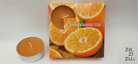 Podgrzewacz zapachowy 4szt. maxi pomarańcza | TL01POM