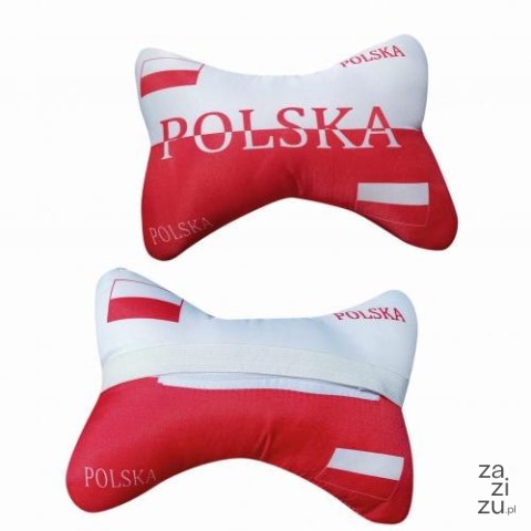 Poduszka zagłówek Polska 2szt. 0944 Poduszka zagłówek Polska 2szt. 0944
