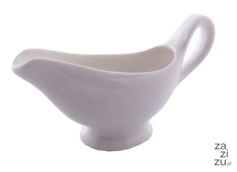 Sosjerka biała porcelana 6szt