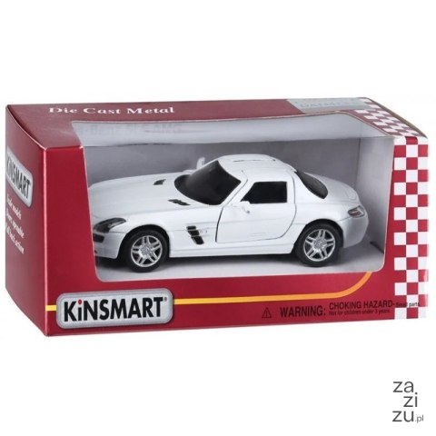 Auto metalowe MERCEDES-BENZ SLS AMG 1:36 PIS KINSMART