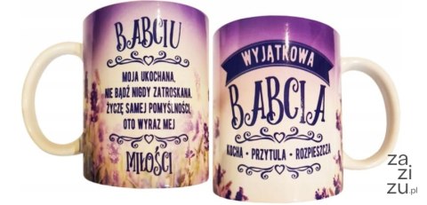 Kubek 330ml Wyjątkowa Babcia | K137