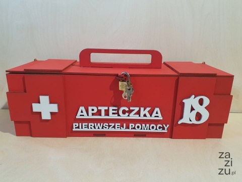 Skrzynka na alkohol APTECZKA "18"