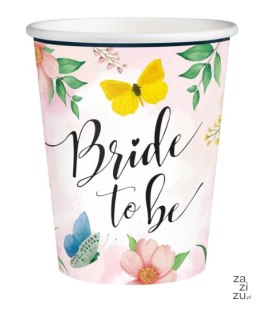 Kubek Bride to be Kwiaty 220ml 6szt.