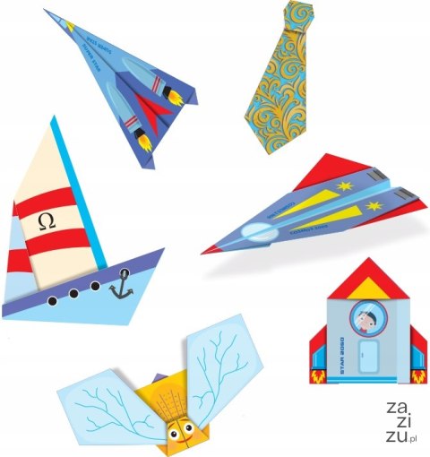 Moje pierwsze origami Statek Moje pierwsze origami Statek