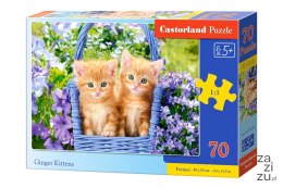 Puzzle 70 el. Ginger Kittens Castorland B-070169