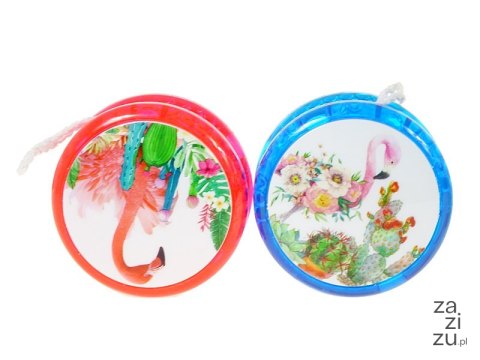Yoyo 12szt 5,5x3,5cm flamingi Yoyo 12szt 5,5x3,5cm flamingi