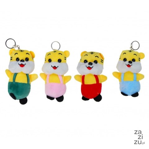 Brelok pluszowy miś/tygrys 13cm 12szt. Brelok pluszowy miś/tygrys 13cm 12szt.