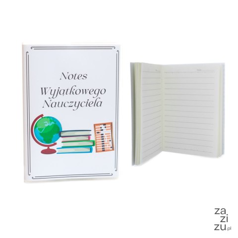 Notes z napisem "Notes Wyjątkowego Nauczyciela" | N-01