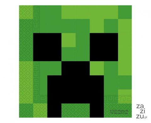 Serwetki papierowe 33x33 MINECRAFT 95443