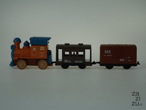 Pociąg na baterie światło dźwięk 40x9x7cm Pociąg na baterie światło dźwięk 40x9x7cm
