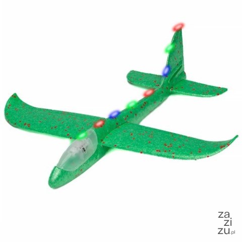 Samolot świecący styropianowy 48cm | B-1283 Samolot świecący styropianowy 48cm | B-1283